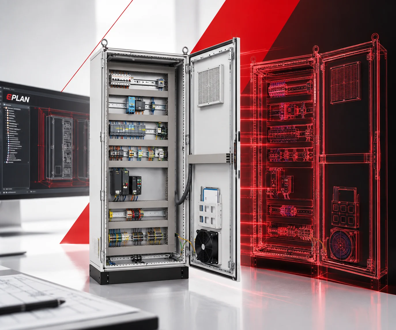 Elektroplanung für einen individuellen Schaltschrank